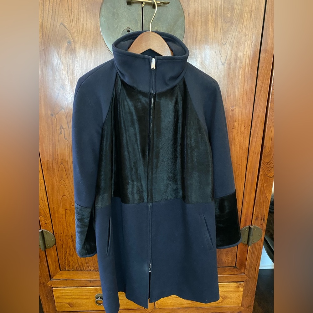 CLUB MONACO Italian wool coat | size medium